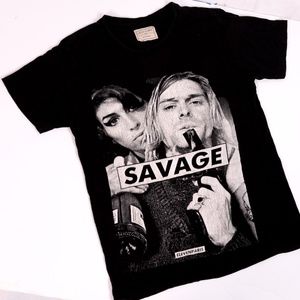 Vintage t-shirt Life is a Joke, Eleven Paris SAVAG